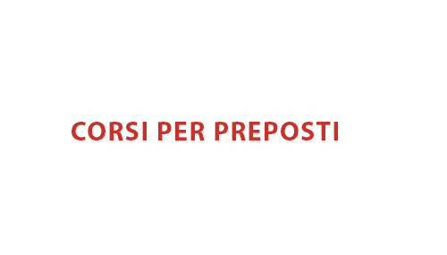 Corsi per preposti